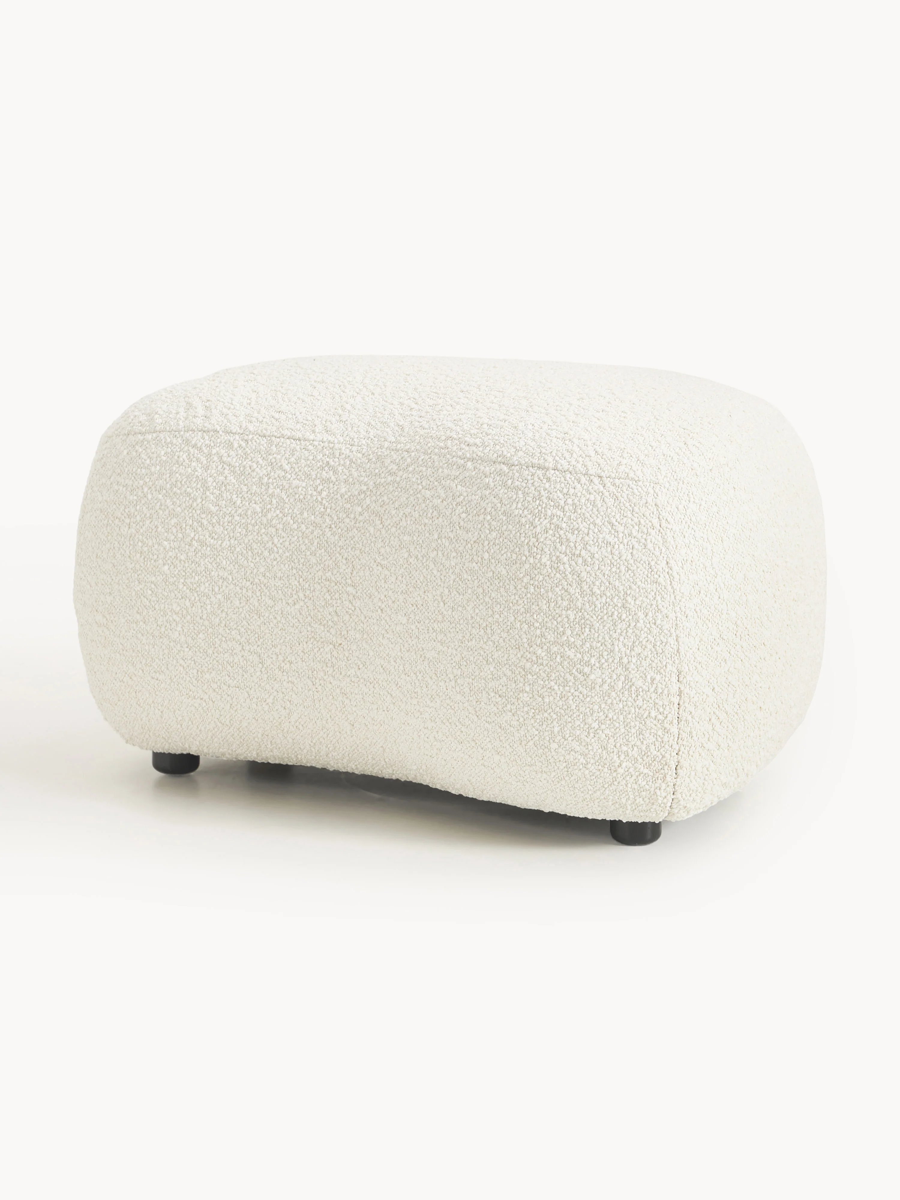 Bouclé voetenbank Alba