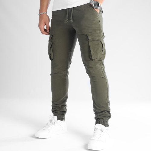 Pantalon Cargo XQ05 Vert Kaki
