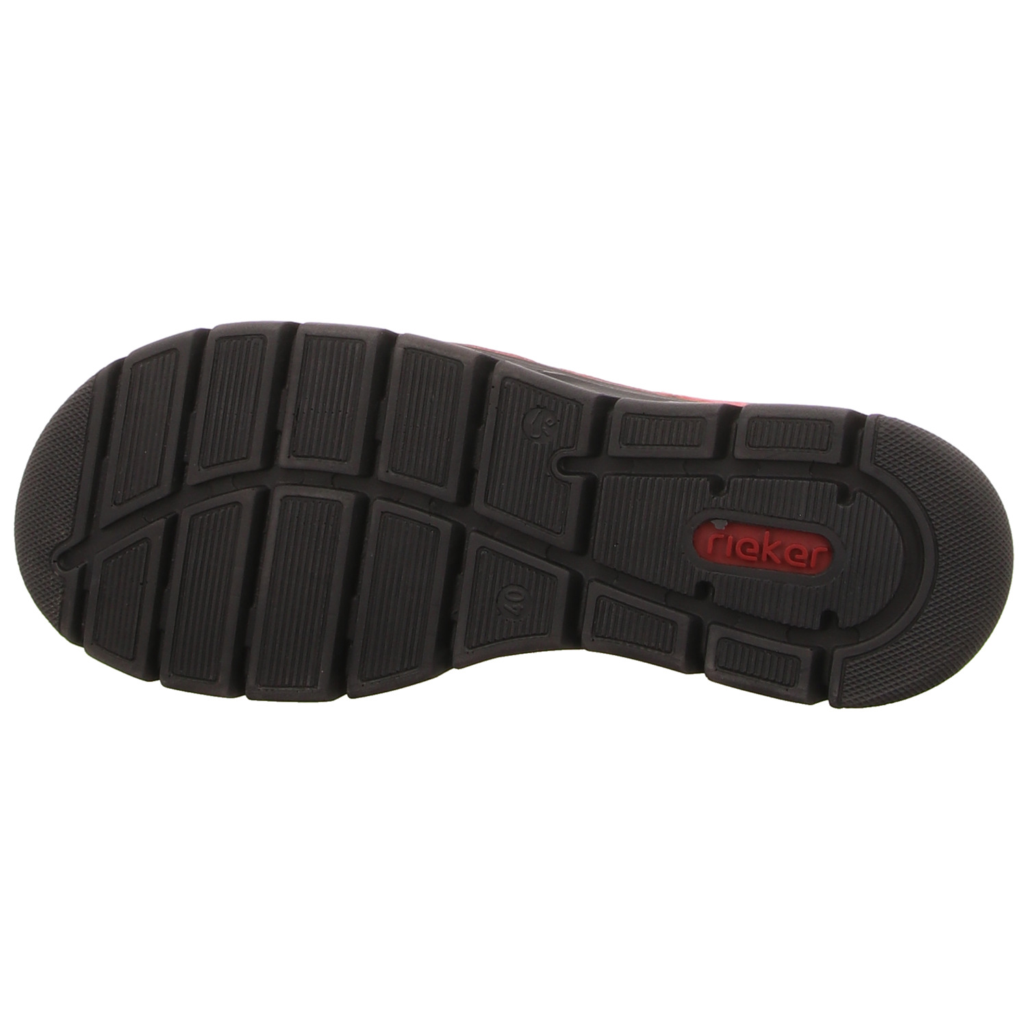 Rieker Schnürstiefel rot