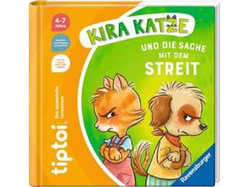 tiptoi Lernbuch Kira Katze und die Sache mit dem Streit Bildergeschichten über den Umgang mit Gefühlen