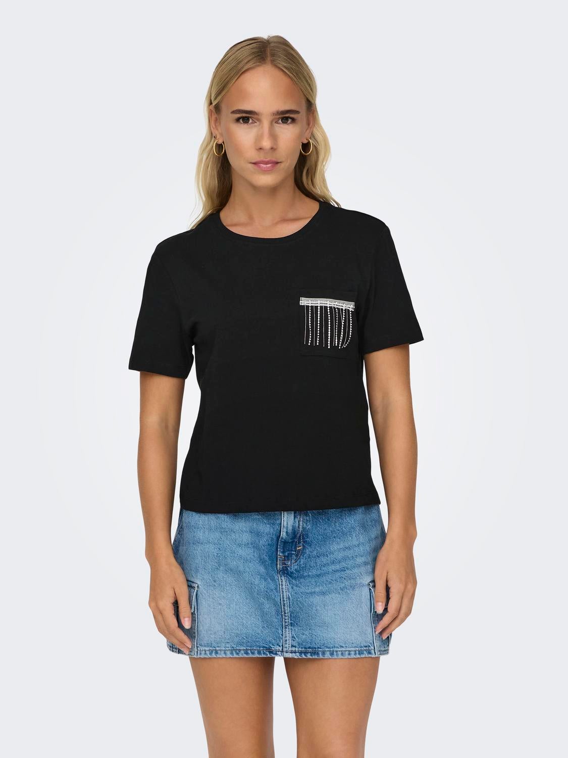 ONLRHINE T-shirt Black