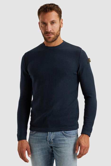 PME legend blauwe heren trui