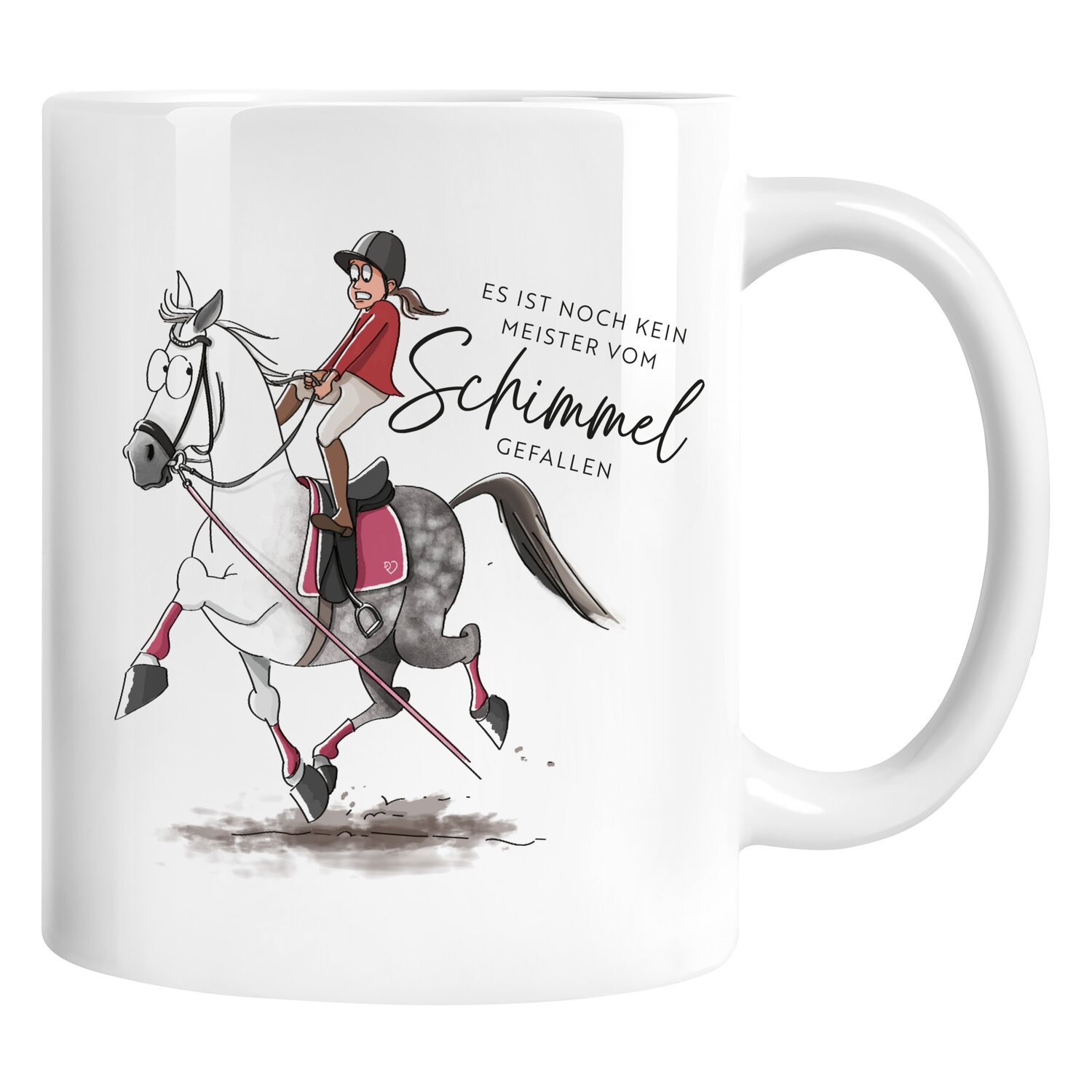 mrs. RIDE Keramiktasse  - white - Schimmel