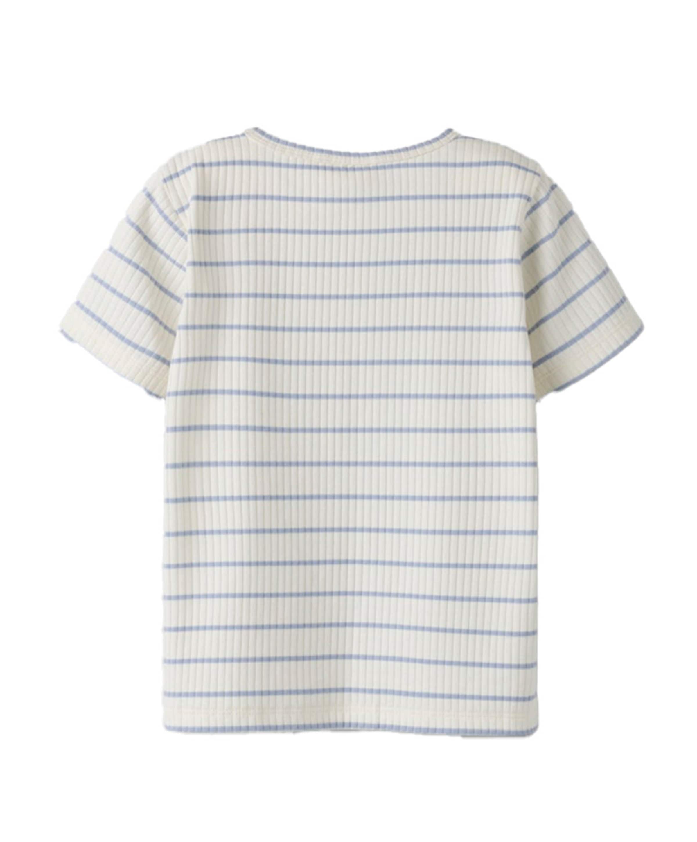 Lil' Atelier Jongens T-shirt ecru