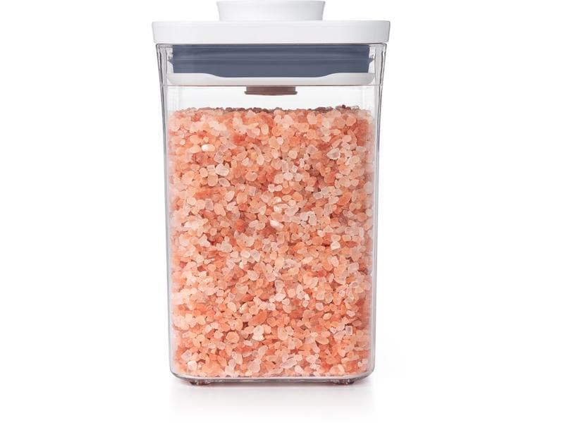 Oxo Good Grips Vorratsbehälter 1 l, Transparent/Weiss Behälter für Lebensmittel