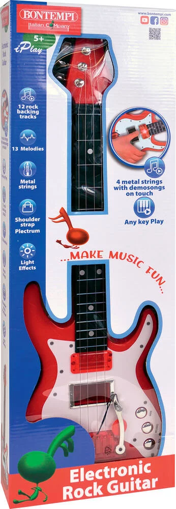 GUITARE ROCK ELECTRIQUE AVEC BANDOULIERE