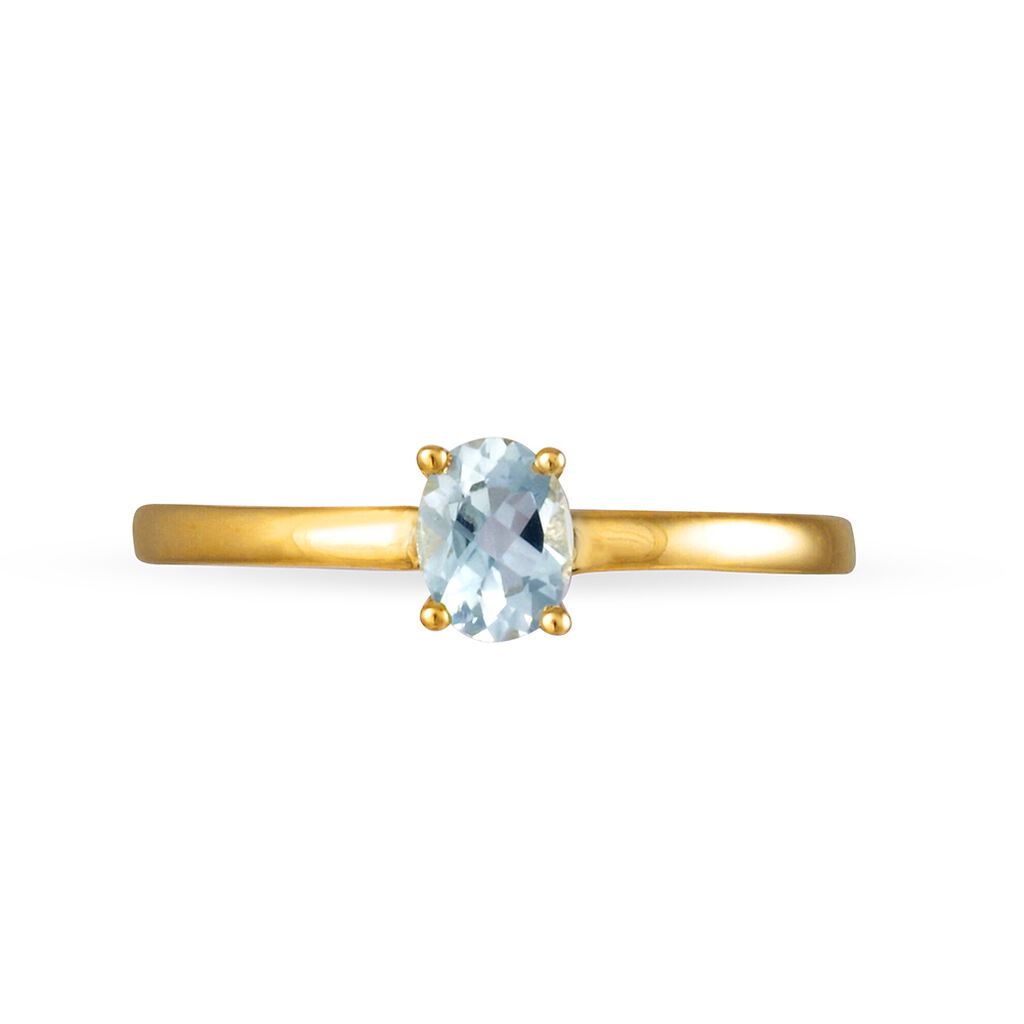 Bague Lily Or Jaune Rubis