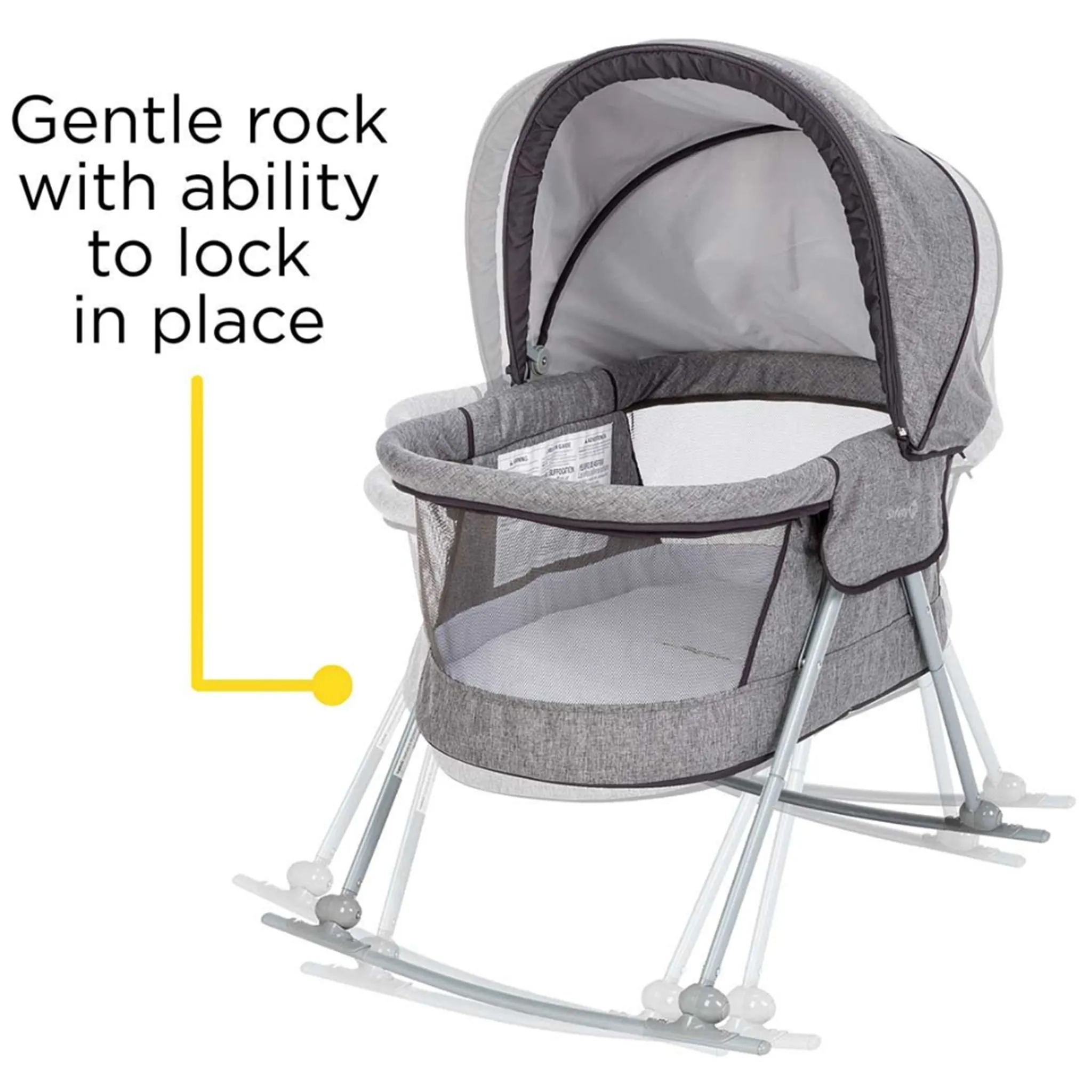 Safety 1st Berceau Nap N Go - Gris