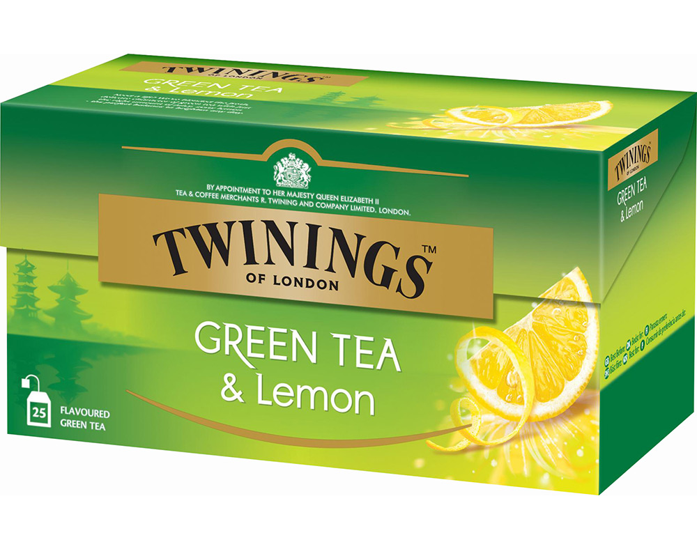 CHÁ TWININGS VERDE COM LIMÃO 25UN