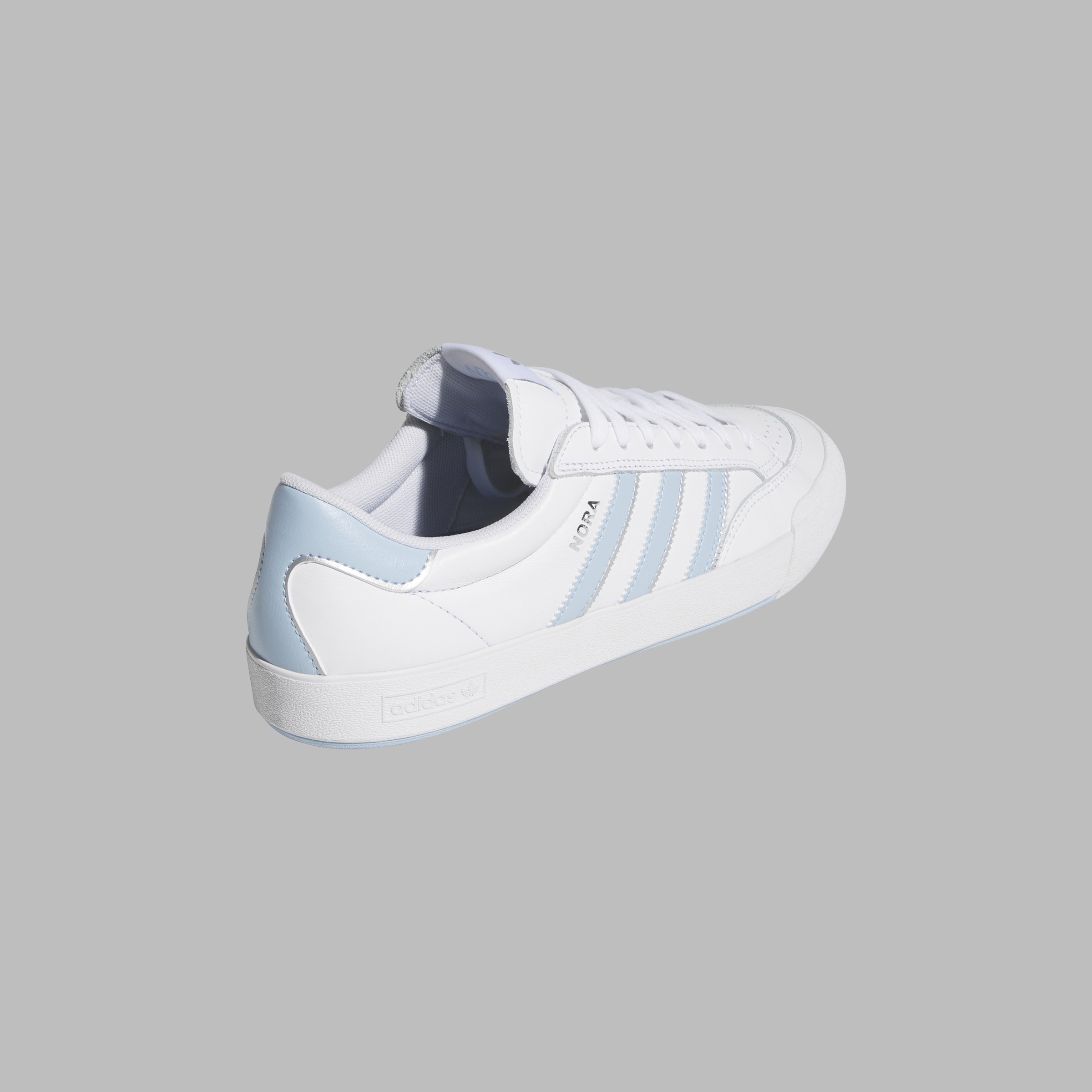 Adidas Skateboarding Nora Cloud White Clear Sky Silver Metallic 4 US / 36 EU