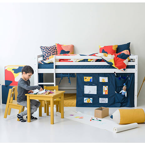 Hoppekids ECO Dream halvhøj seng 90x200 cm