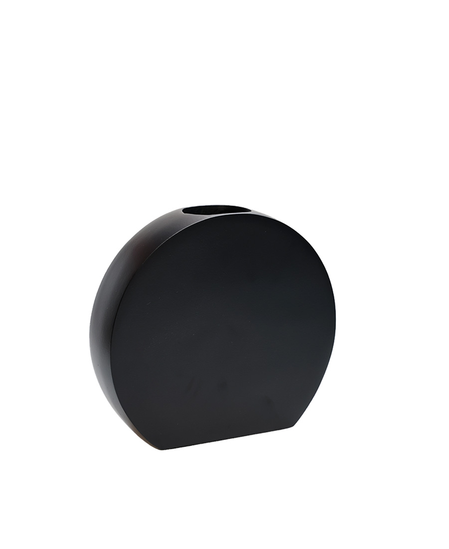 Vaas Ovalle L black L20 x B5 x H20 cm