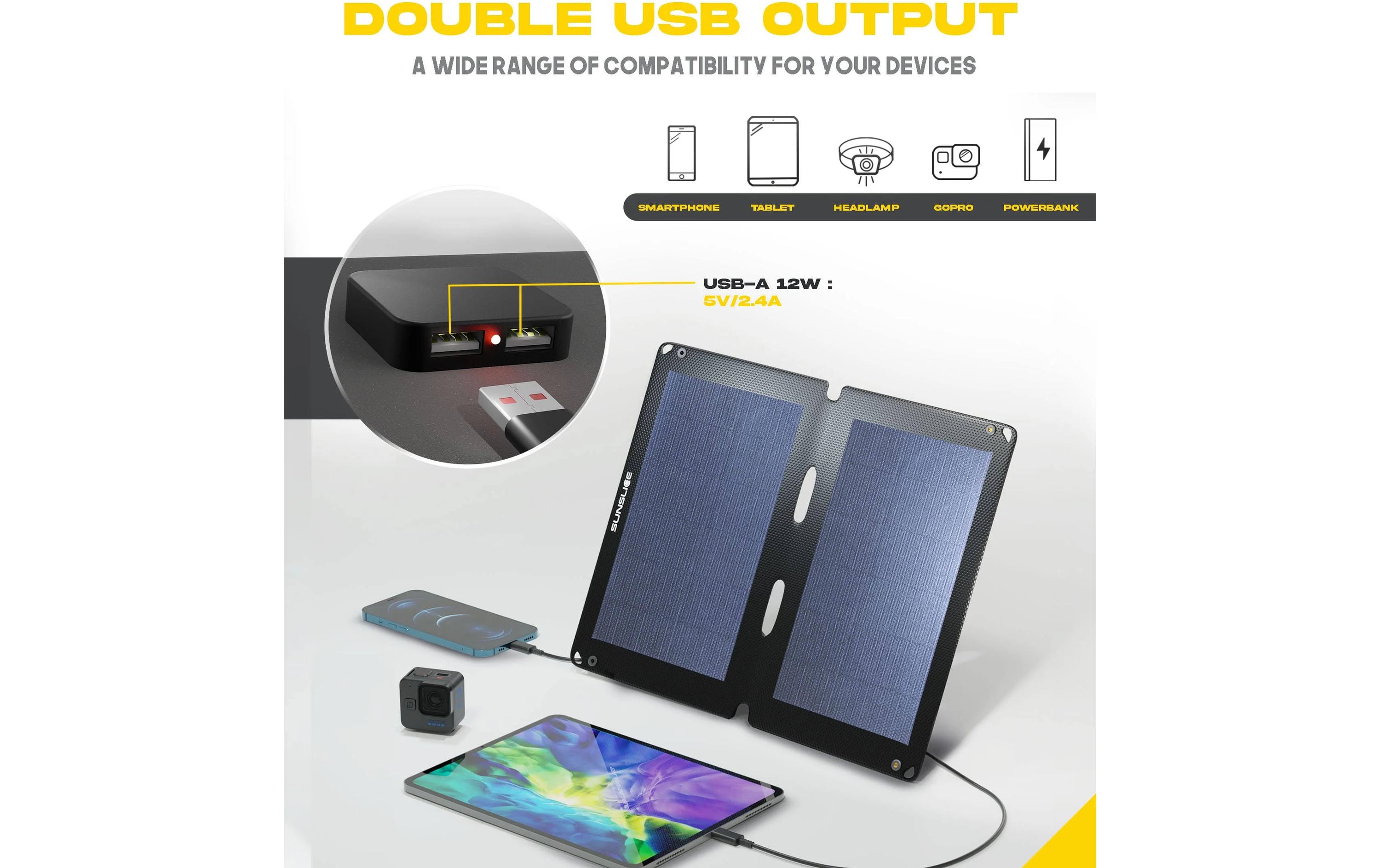 Solarpanel Fusion Flex 12 - 12 W<br>Ultraleichtes Solarpanel für unterwegs