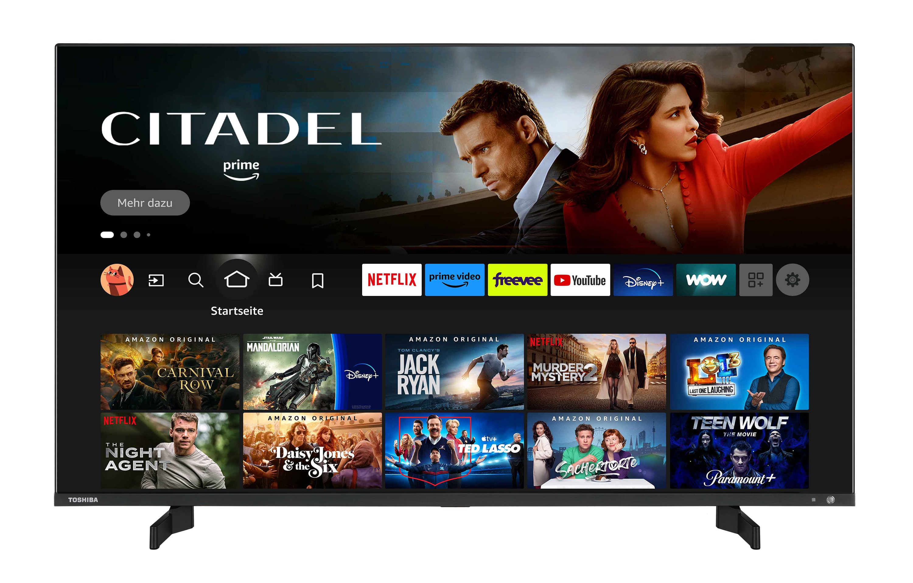 Toshiba 43QF5D63DA 43 Zoll QLED Fernseher/Fire TV