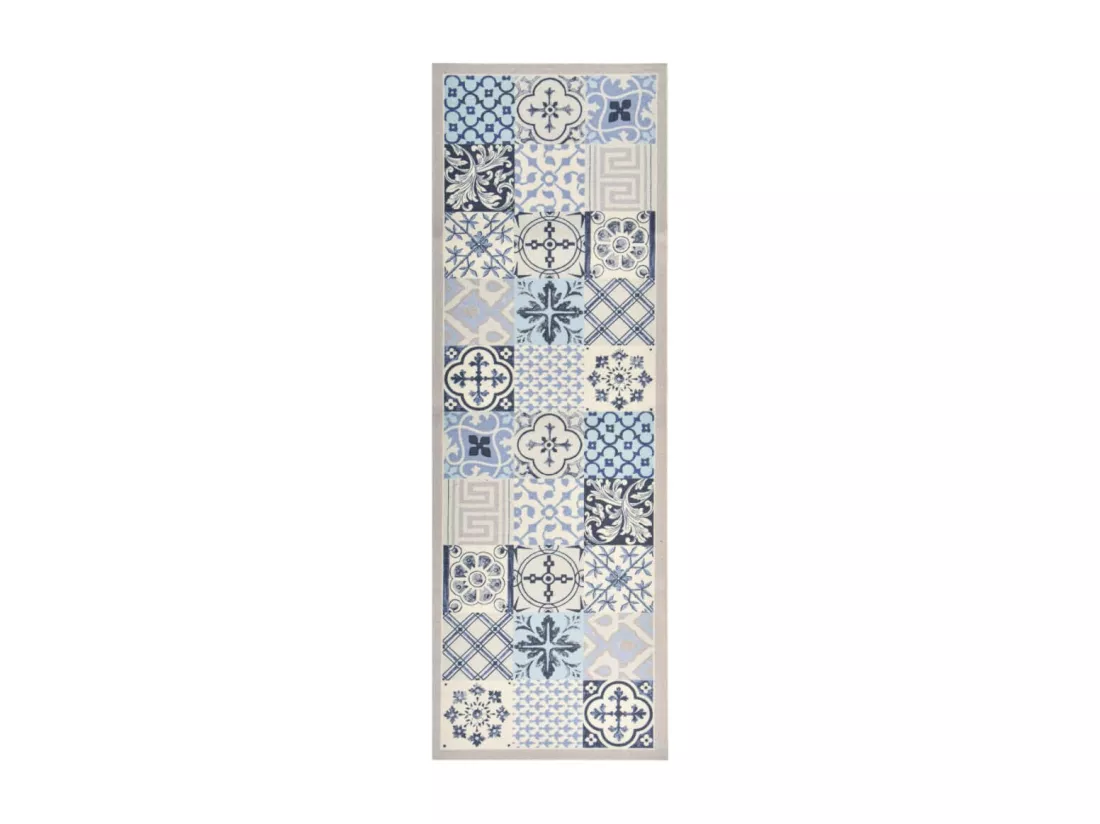 Tapis de sol de cuisine lavable Mosaïque 45x150 cm