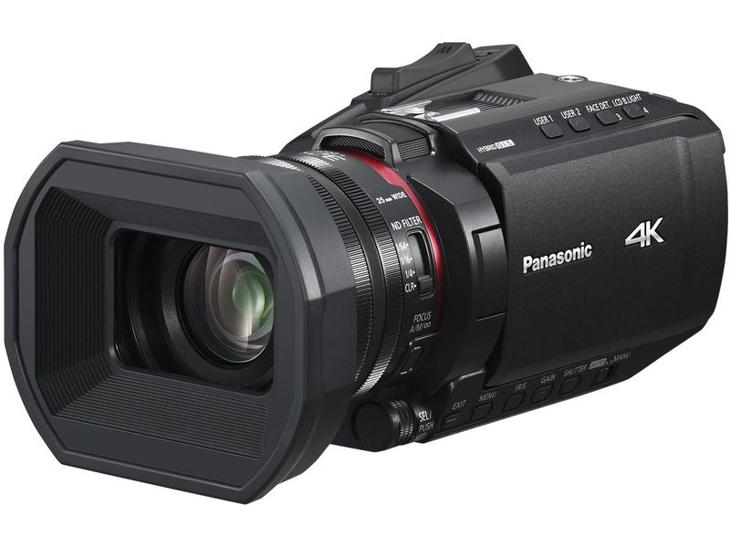 Panasonic Camcorder HC-X1200E Kompakter und leichter Camcorder mit 4K 60p-Aufzeichnung