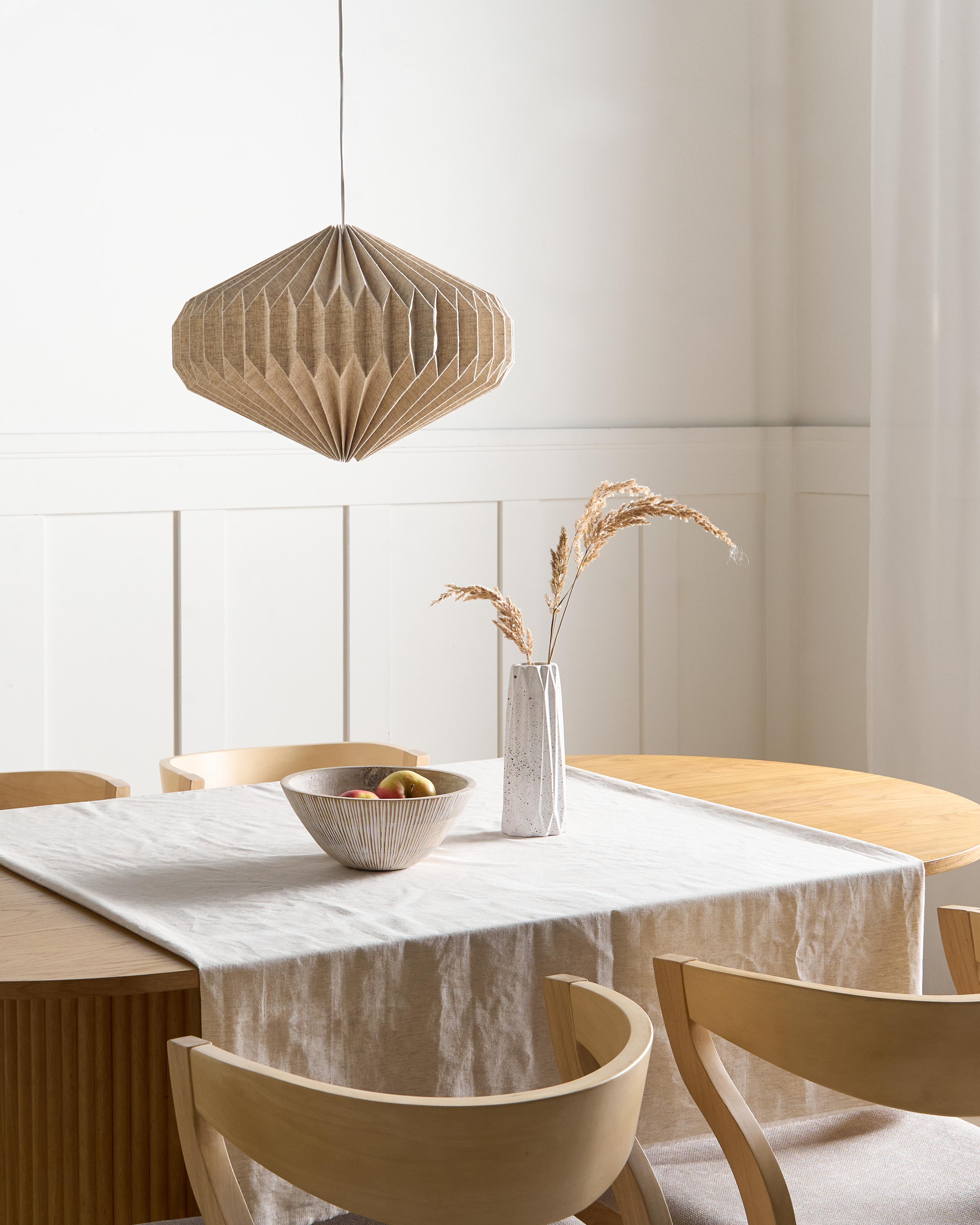 Hanglamp VISMAN Katoen Beige