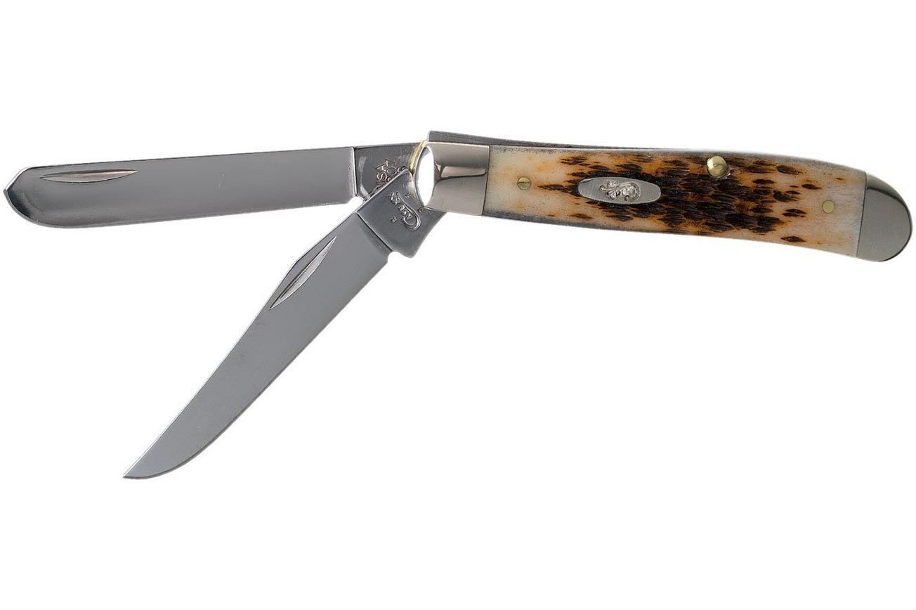 Case Mini Trapper Amber Jigged Bone, 00013, 6207 SS zakmes