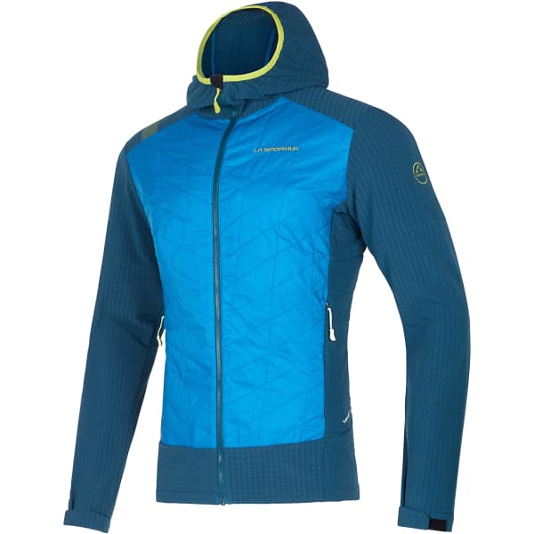 Veste softshell LA SPORTIVA KAP HYBRID HOODY ELECTRIC BLUE/STORM BLUE