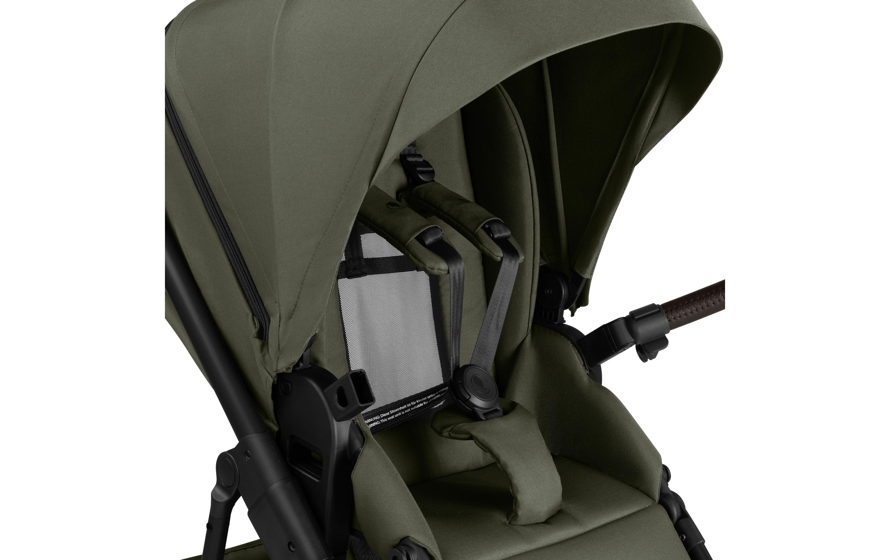 Kinderwagen Salsa 5 Air Avodaco<br>Vielseitiger Kombikinderwagen für Stadt und Natur