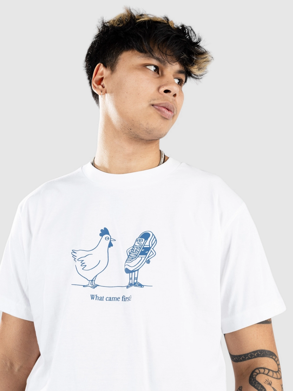 New Balance Chicken Or Shoe Relaxed T-Shirt white