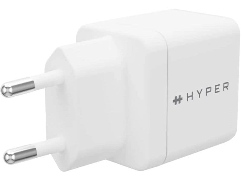 HYPER USB-Wandladegerät HyperJuice USB-C GaN 35 W Weiss USB-C GaN Reise-Ladegerät