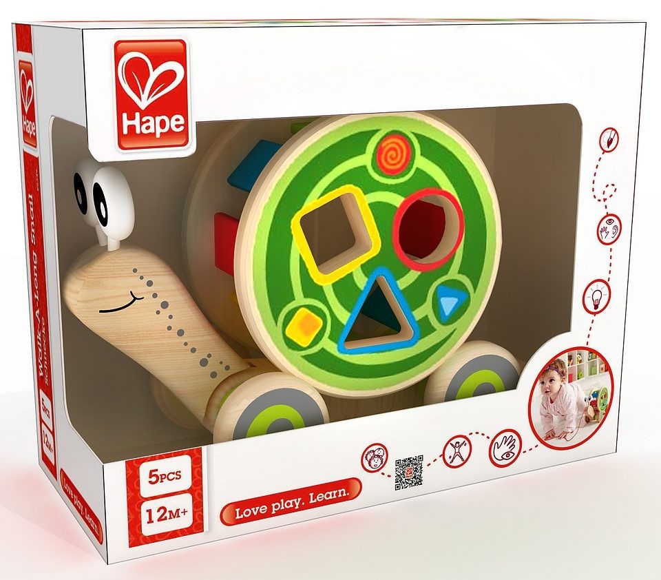 Hape Nachziehtier »Schnecke« Schnurlänge 60 cm