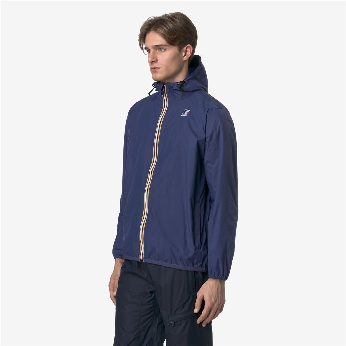 K-WAY<br>LE VRAI CLAUDE 4.0 corta-vento com capuz unissex