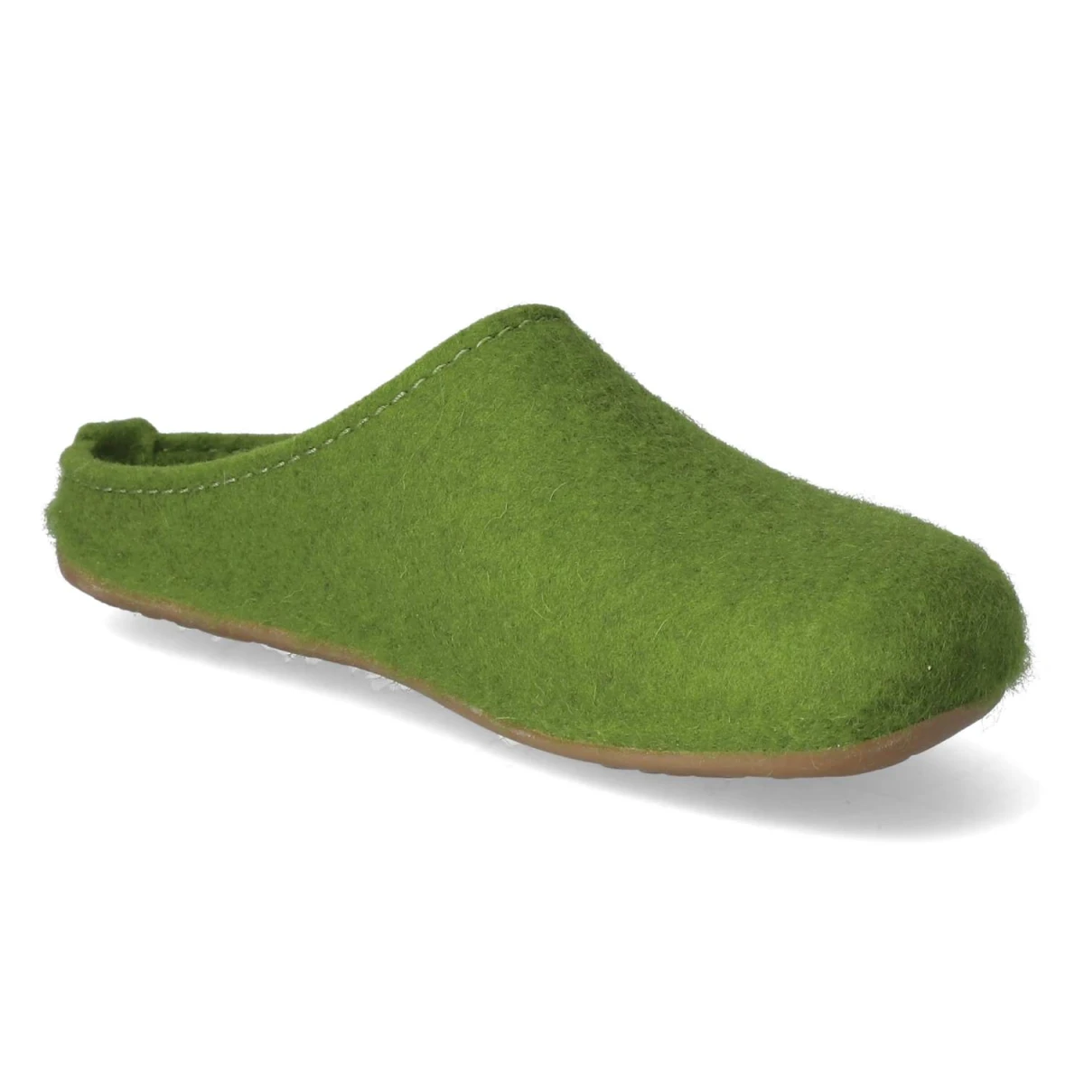 HaflingerPantoffeln EVEREST FUNDUS - grasgrün