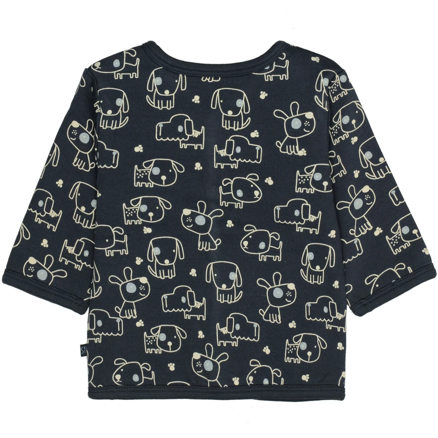 STACCATO Wendejacke navy gemustert