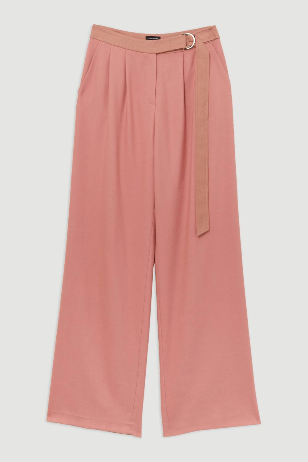 KarenMillen Pantalon ample à jambes larges, à la coupe décontractée