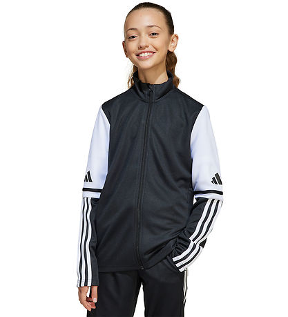 adidas Performance Cardigan - SQ25 TR JKT Y - Schwarz/Weiß