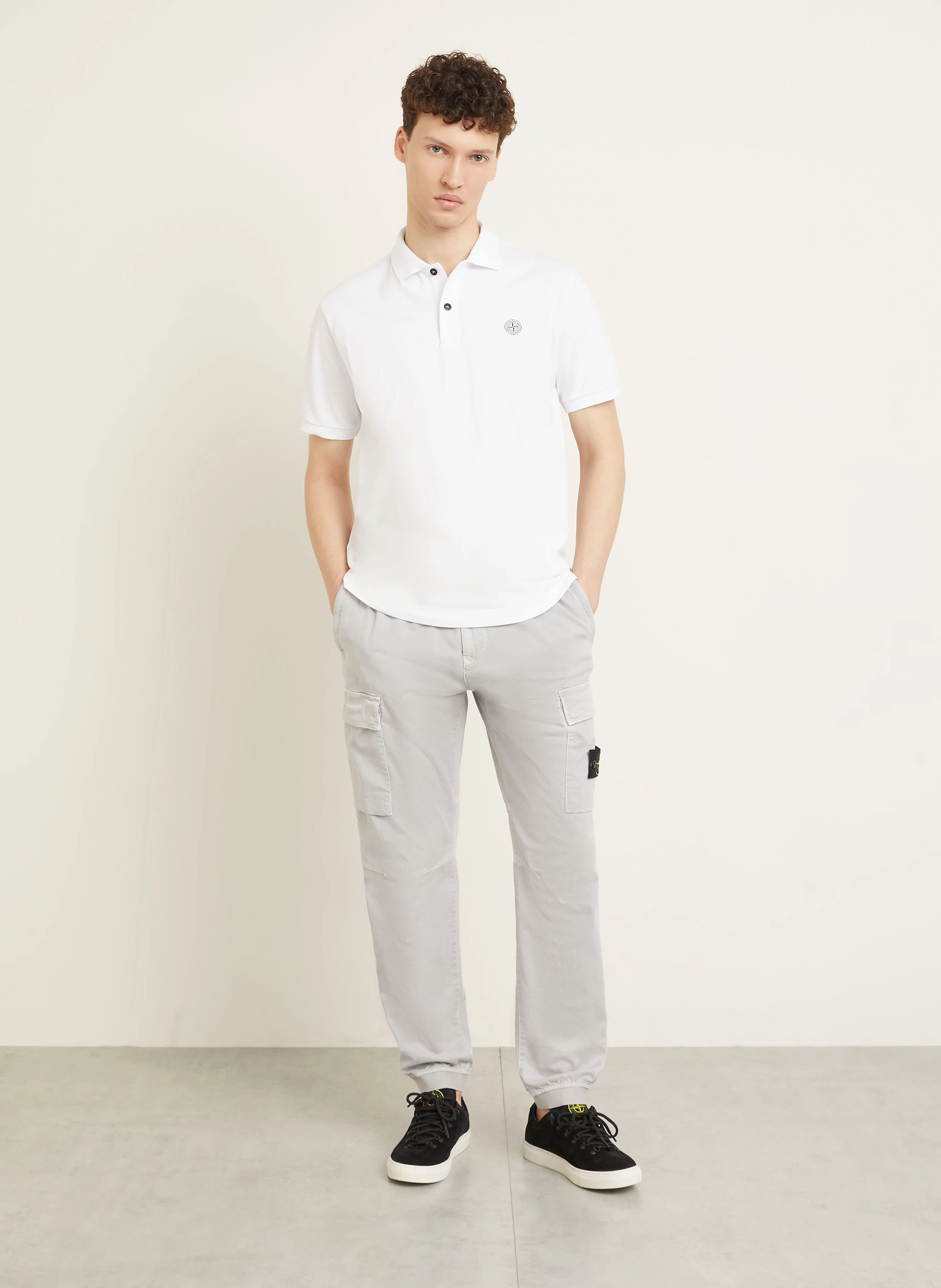 STONE ISLAND Piqué-Poloshirt