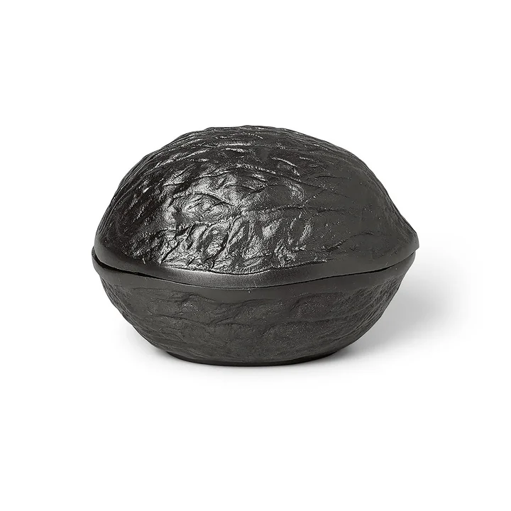 Ferm Living - Forest Nut Deko Box, schwarz