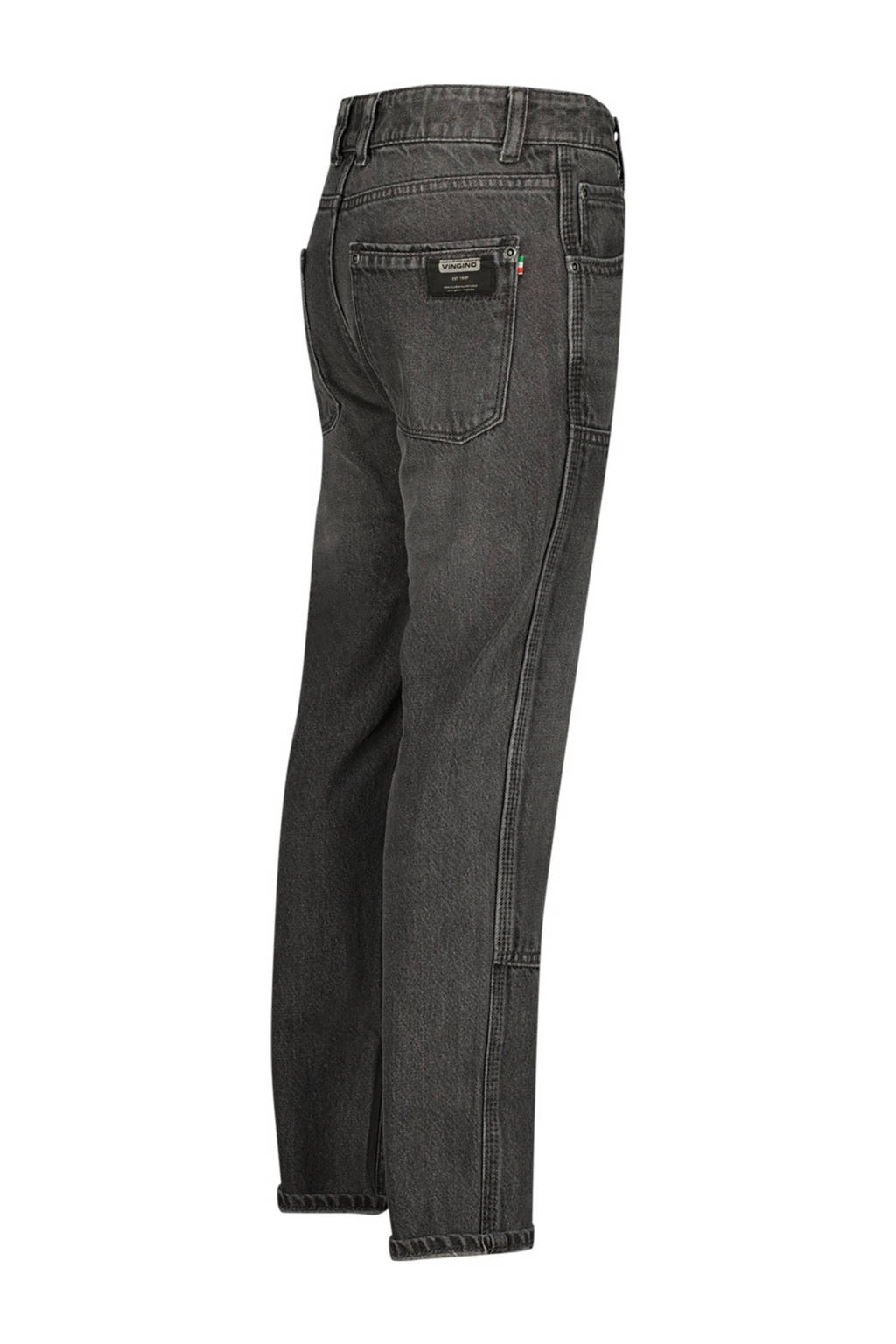 Vingino regular fit jeans dark grey vintage