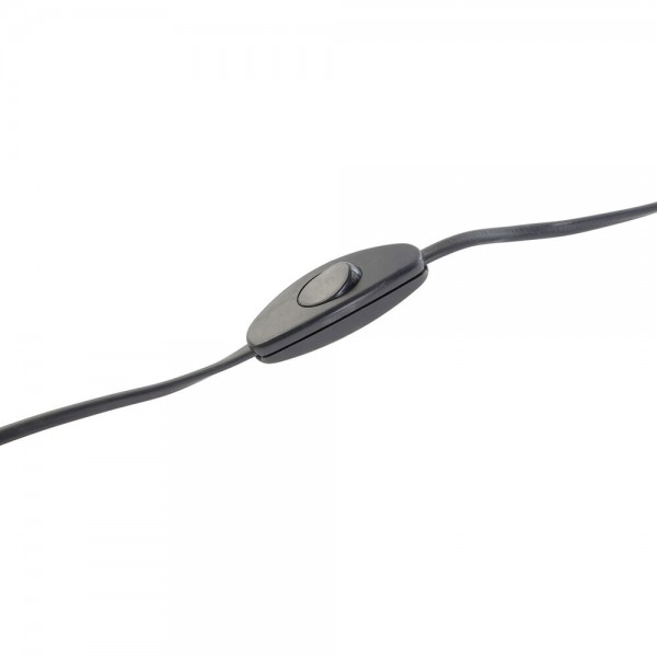 Lampe de bureau polyester bois de manguier 250 v 60 w (30 x 30 x 69.5 cm)