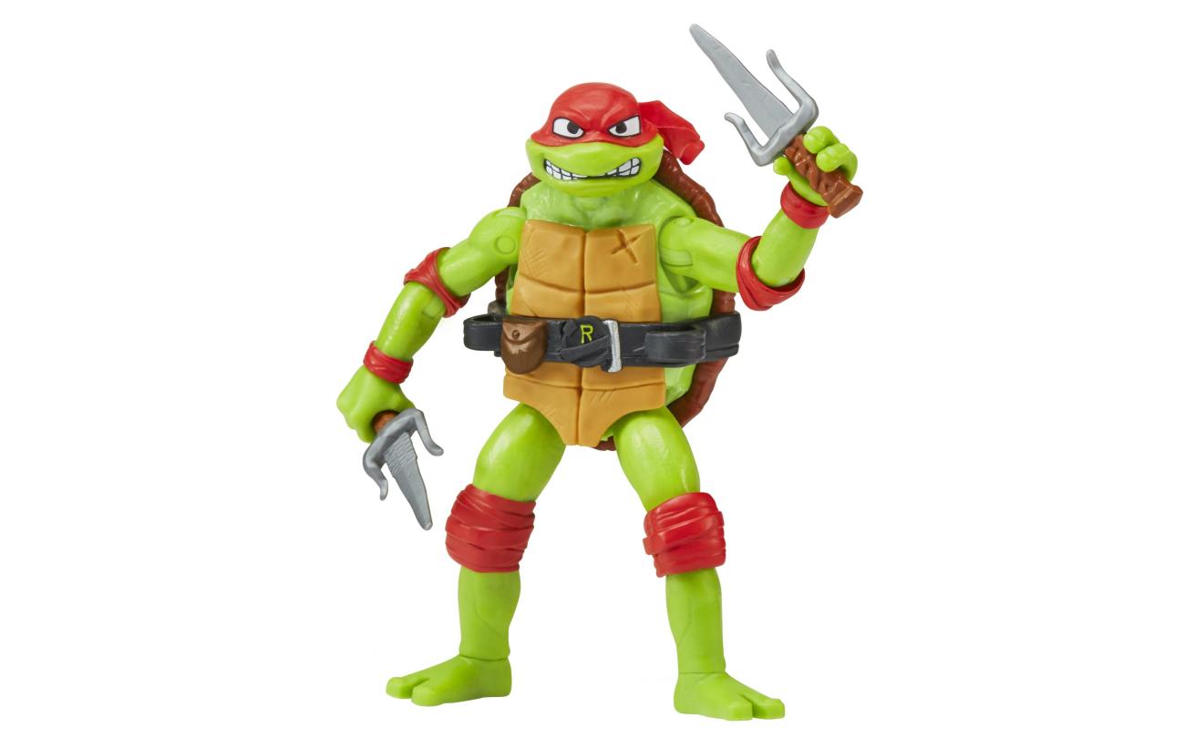 Ninja Turles movie figuur met wapenrekje