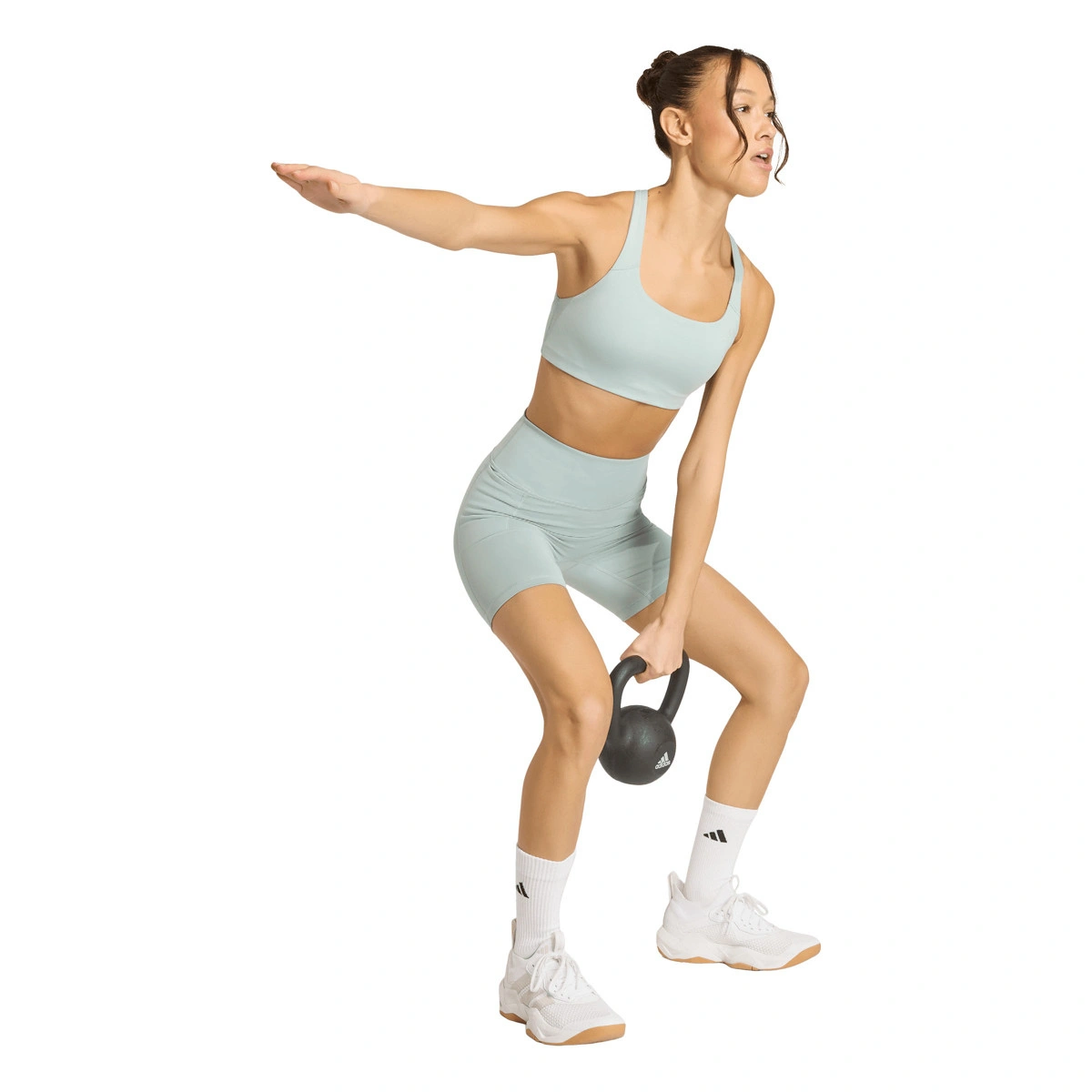 Leggings curtas adidas Optime Shorts