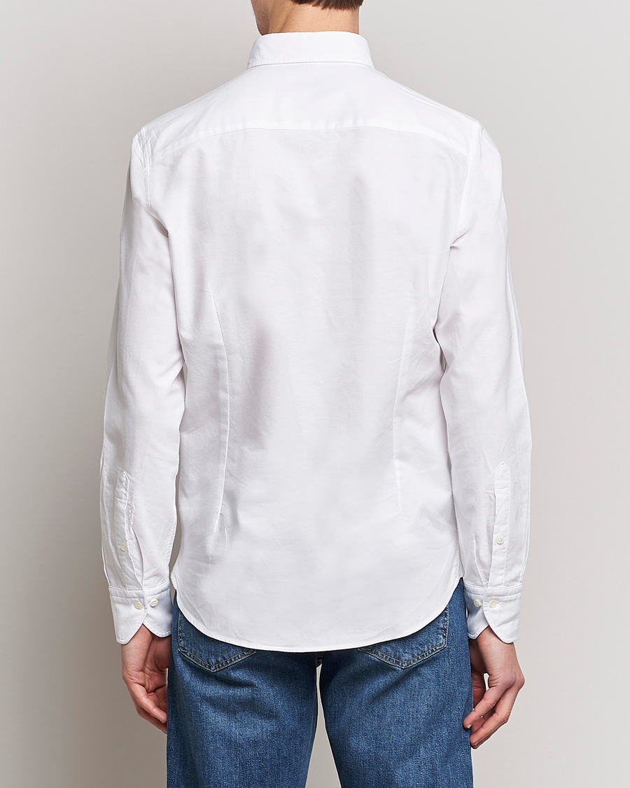 Stenströms Slimline Oxford Shirt White