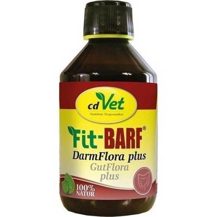 Fit-Barf Darmflora plus flüssig für Hunde und Katzen, 250 ml