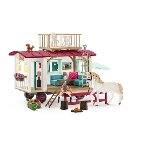 Schleich® 42415 Horse Club Wohnwagen für geheime Club-Treffen