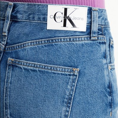 Jean femme High Rise Straight CALVIN KLEIN