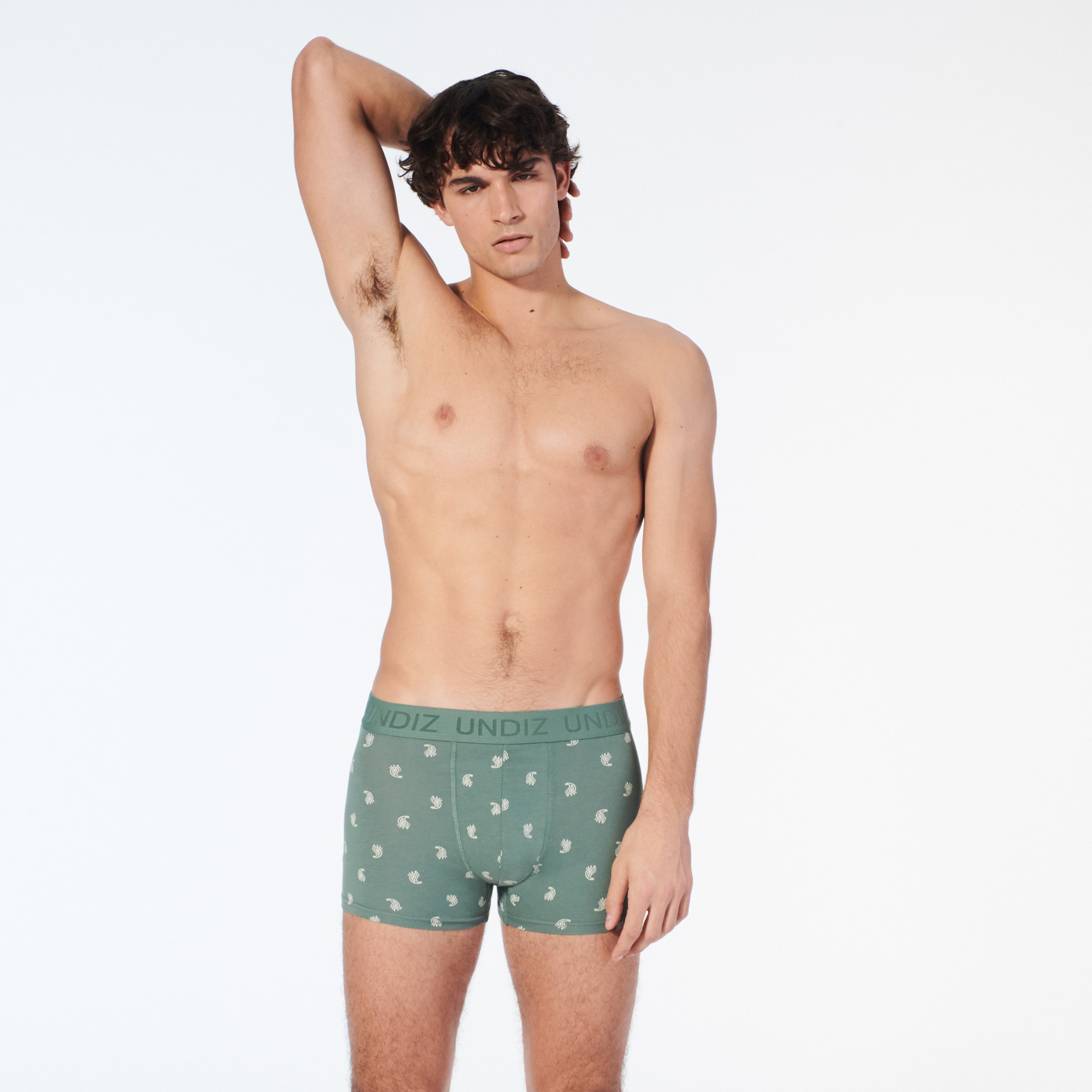 Boxer à motifs bandana en coton