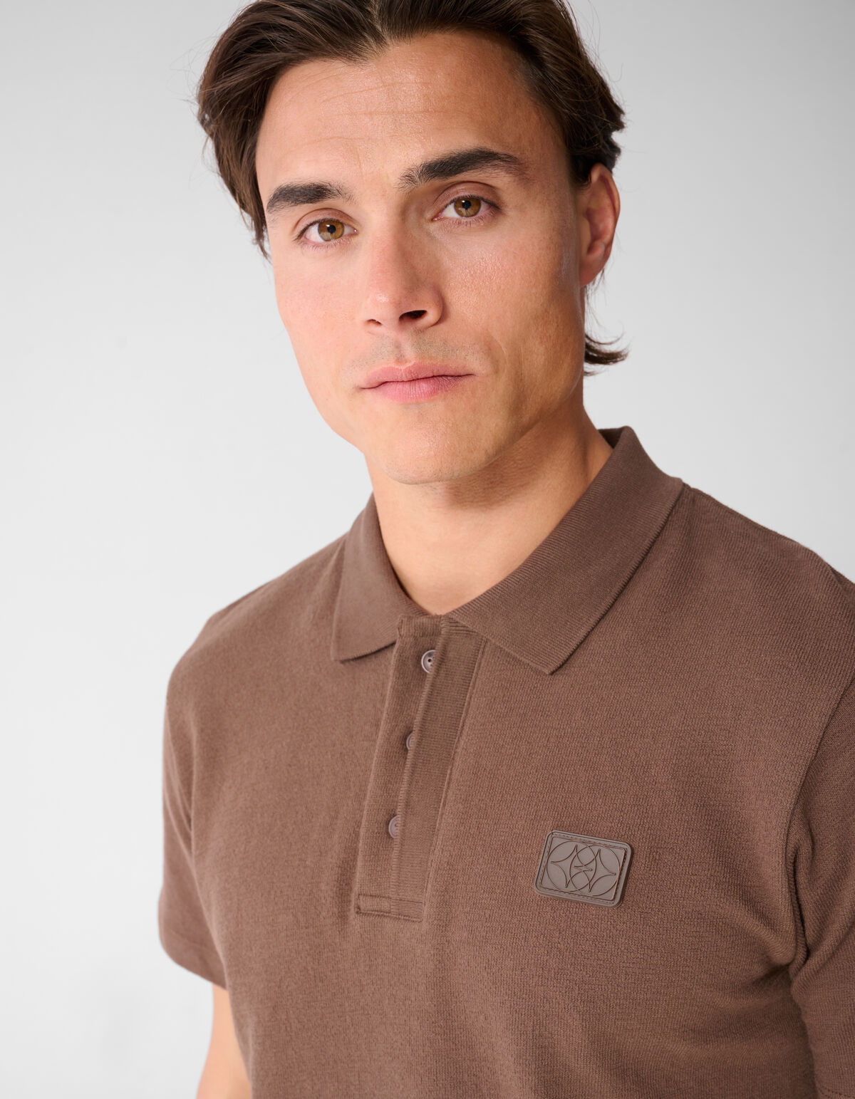 Spark Polo Donkerbruin