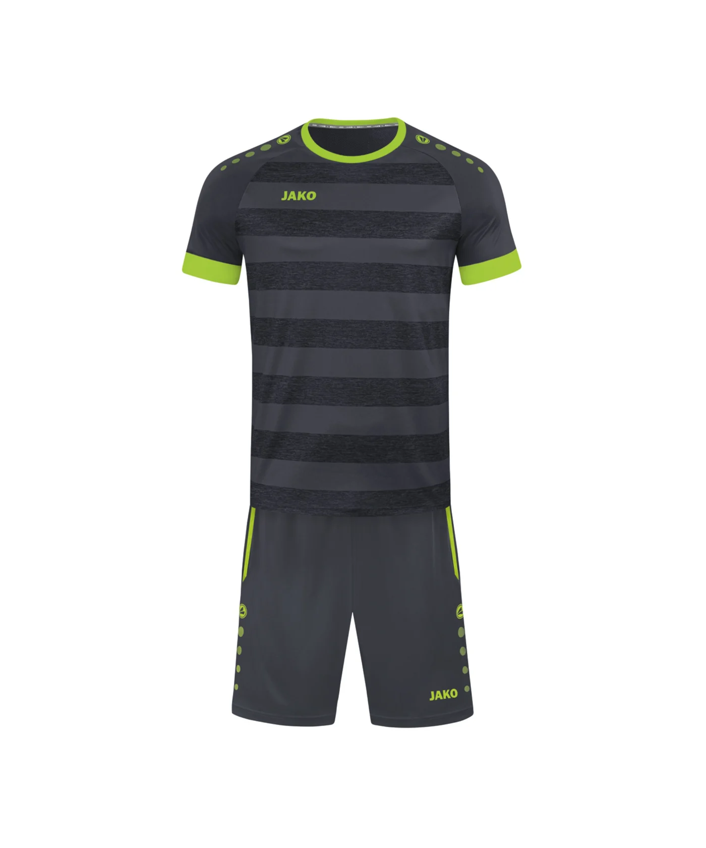 JAKO Celtic Melange KA Trikot Kids Grau Grün F833