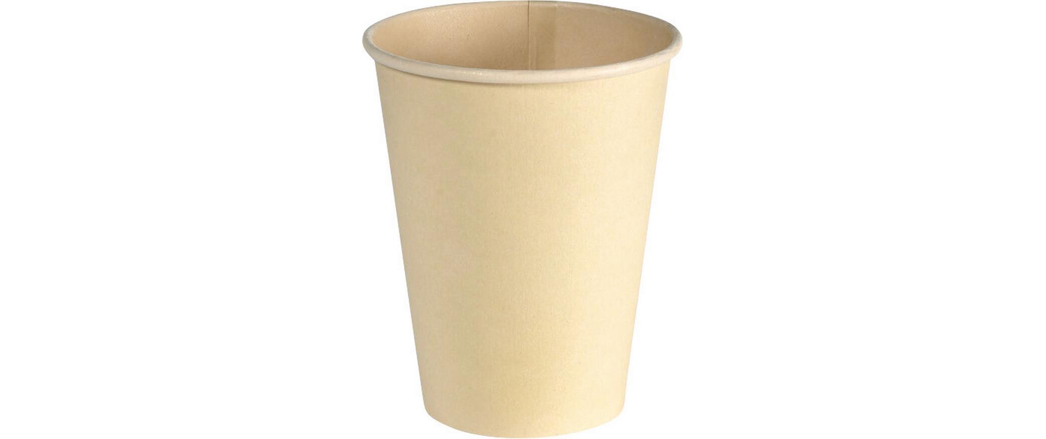 Einwegbecher Sweet Cup 24 cl 800 Stk/Krt (16 x 50 Stk)Bagassebecher