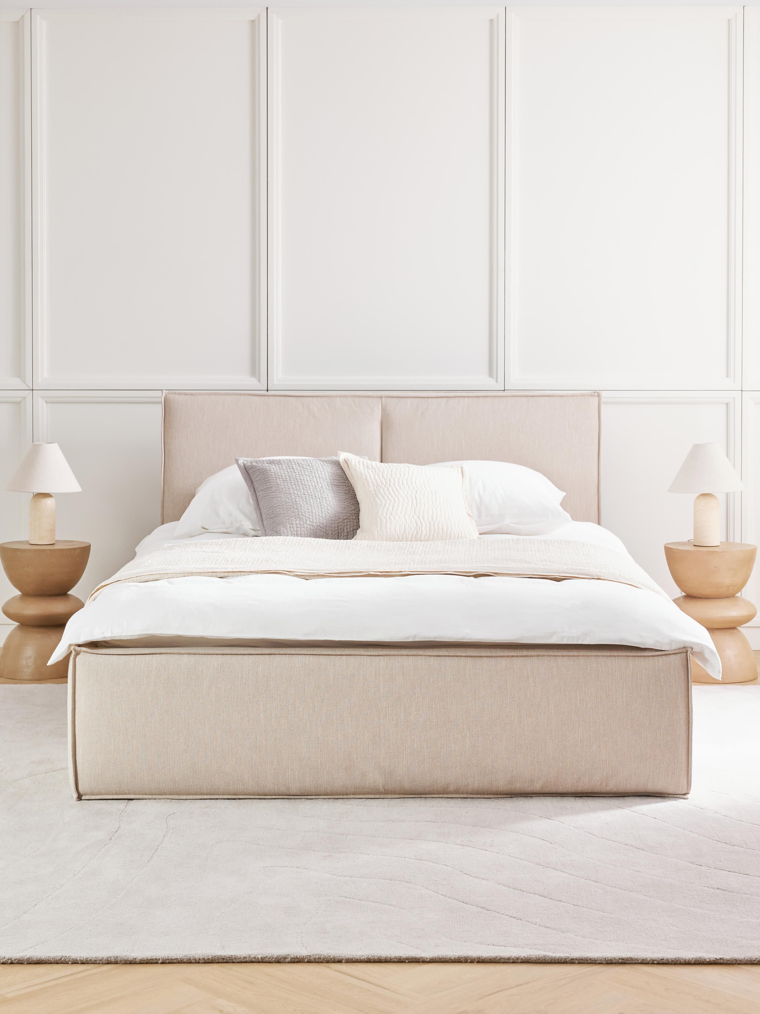 Gestoffeerd bed Dream met opbergruimte