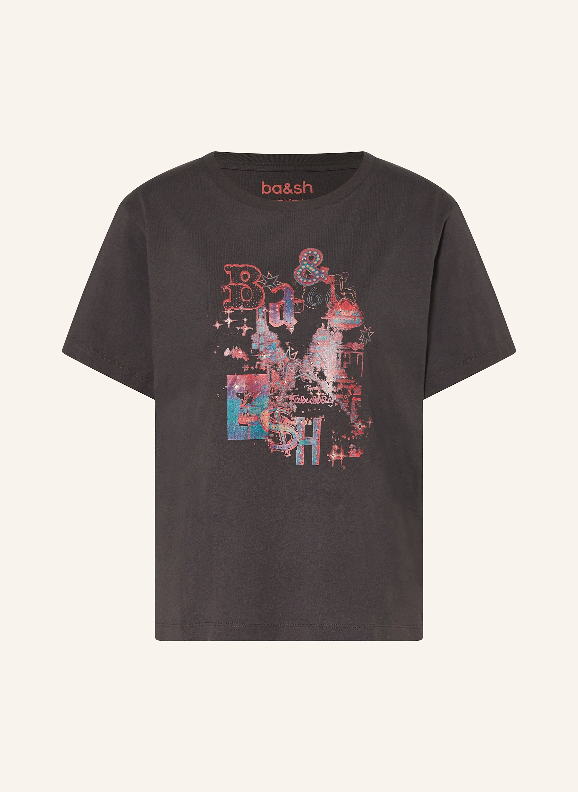 ba&sh T-Shirt ERAVE mit Schmucksteinen