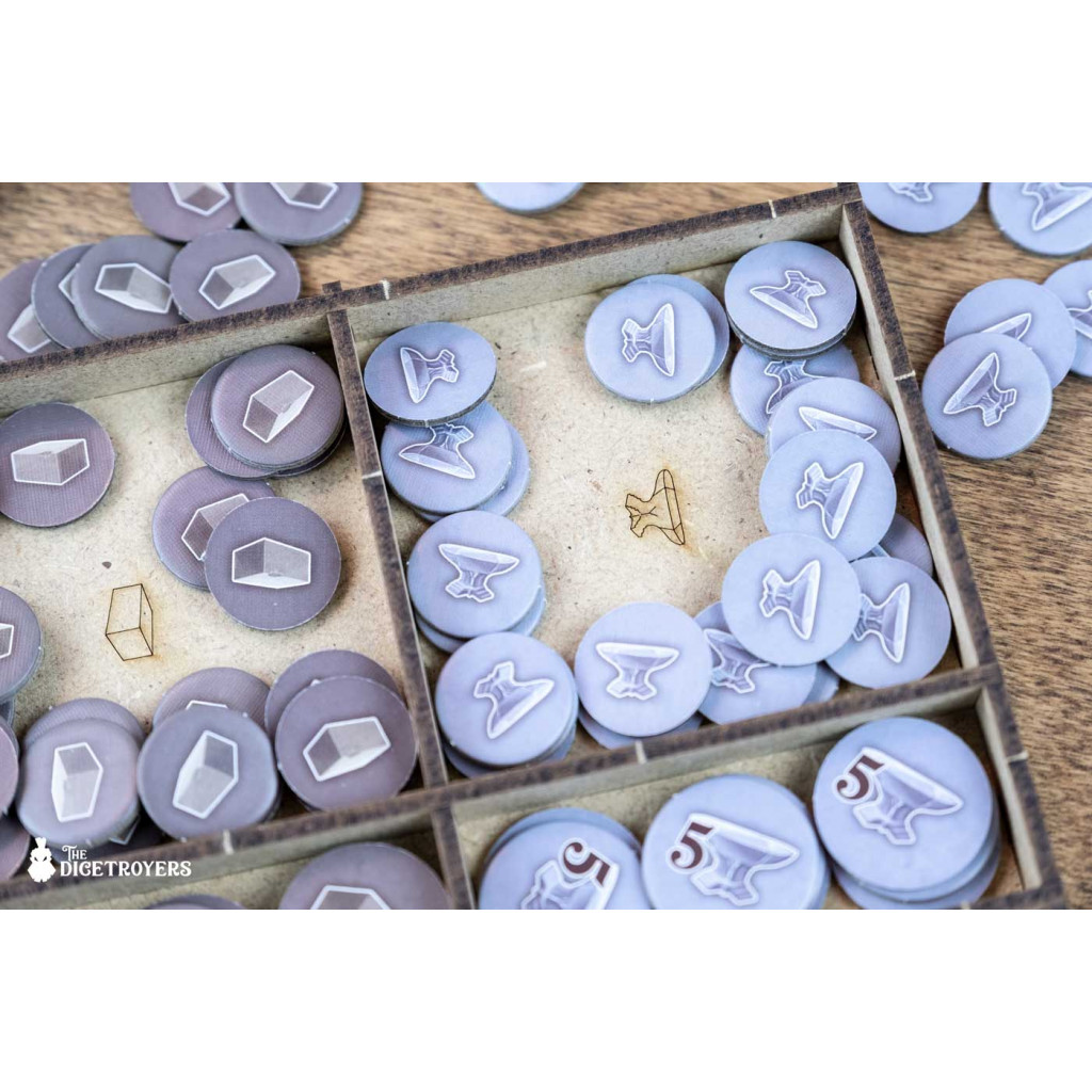 Rangement pour Boîte Dicetroyers - Tiletum