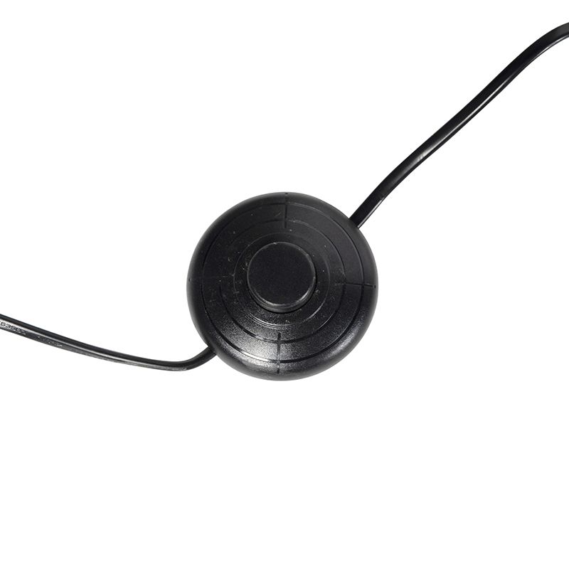Landelijke vloerlamp tripod zwart zonder kap - Puros